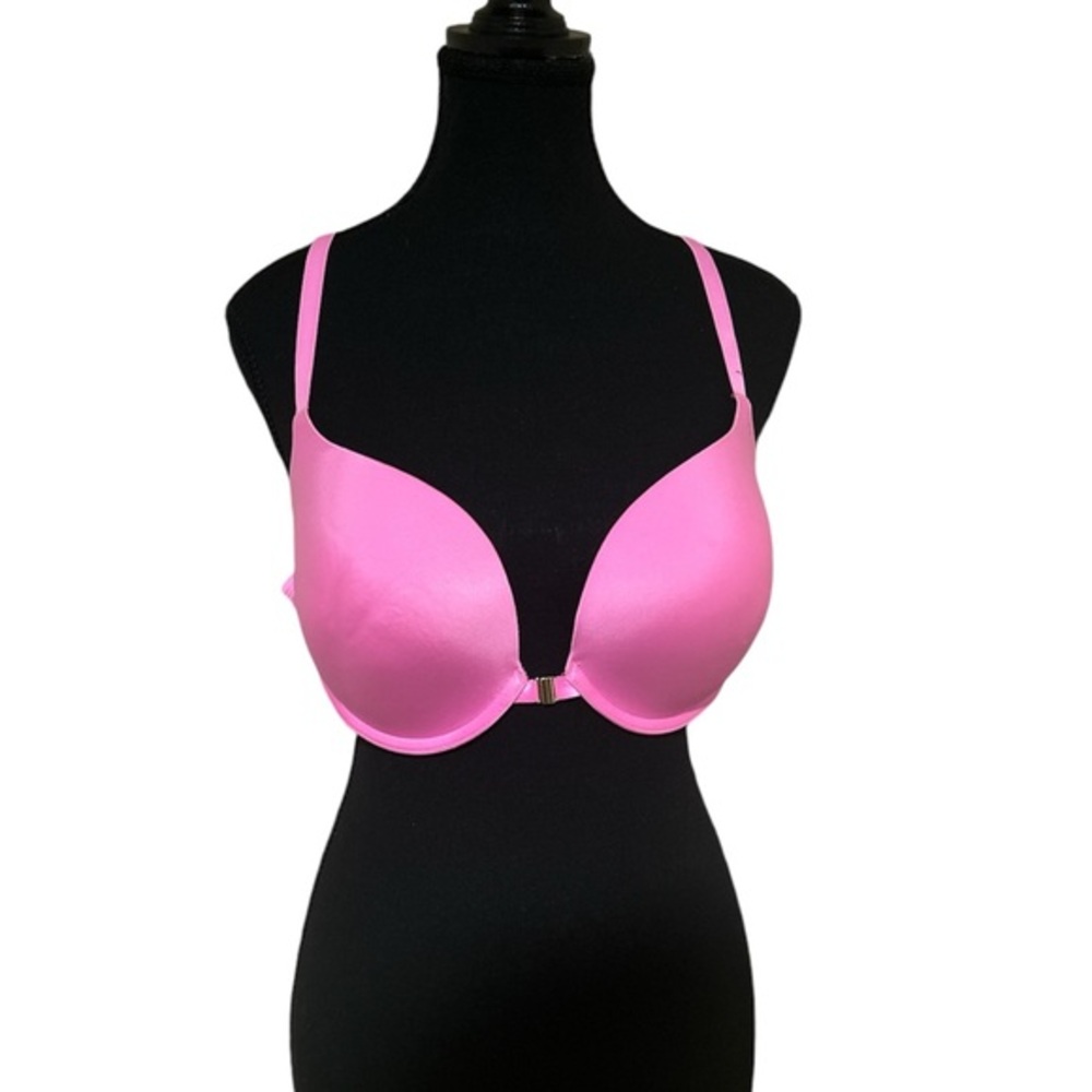 La SENZA Pink Beyond Sexy Push Up Bra with Front Close - Like New
